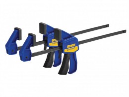 IRWIN Quick-Grip Mini Bar Clamp Twin Pack 300mm (12in) £13.99